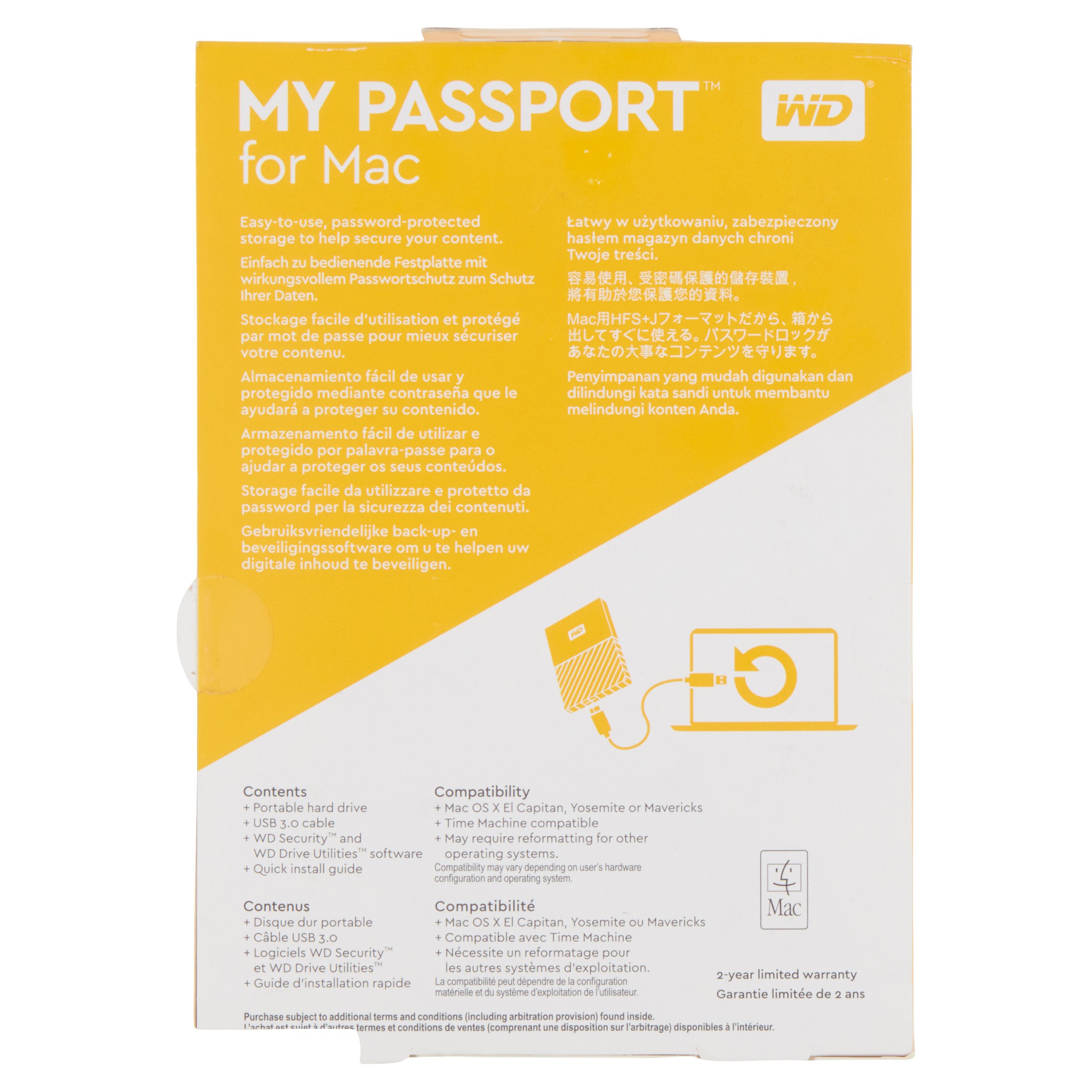 wd my passport for mac or pc